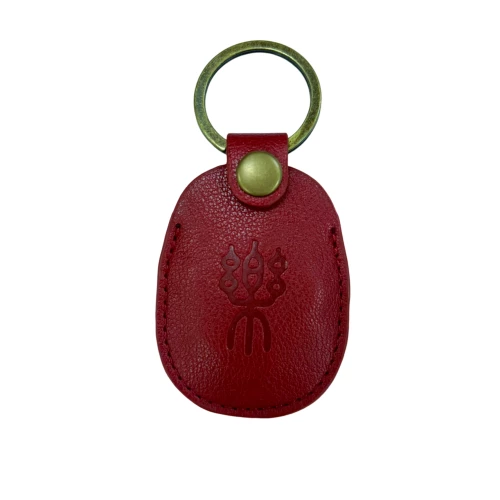 P4_樂活─甲骨文感應扣鑰匙圈(紅色)