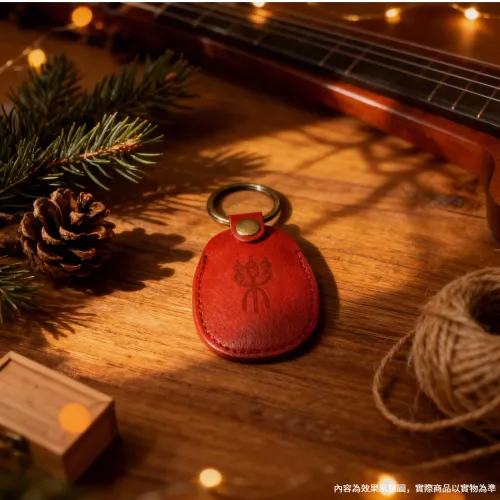 紅色鑰匙扣-1_甲骨文感應扣鑰匙圈—樂(紅色)
