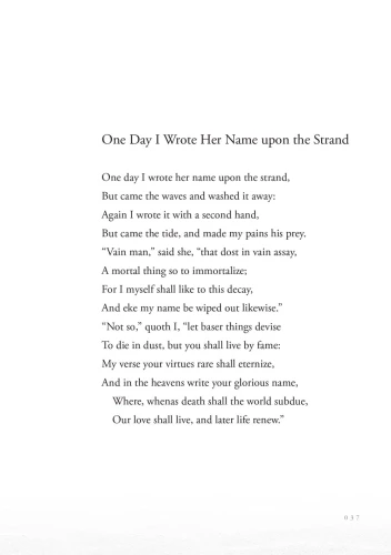 20200324173400_p6_有一天，我把她的名字寫在沙灘上：英語情詩名作100首（中英對照本）